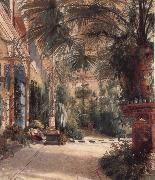 Carl Blechen The Palm House on the Pfaueninel oil painting artist